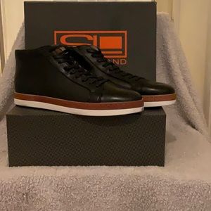 STEVEN LAND SNEAKER SL0044 BLACK SIZE 12 Men’s